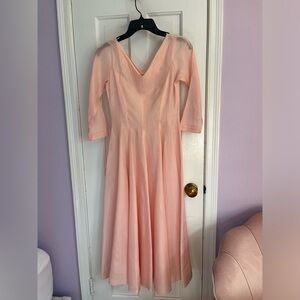 Vintage 50s Grace Kelly style dress